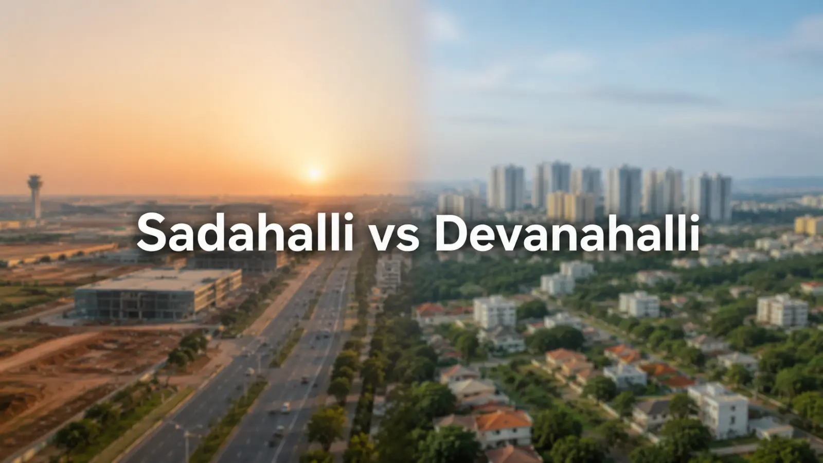 Sadahalli Vs Devanahalli — Which North Bangalore Locality Is Better For Luxury Apartment Buyers